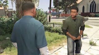 GTA V - Lamar's N-Word Moment