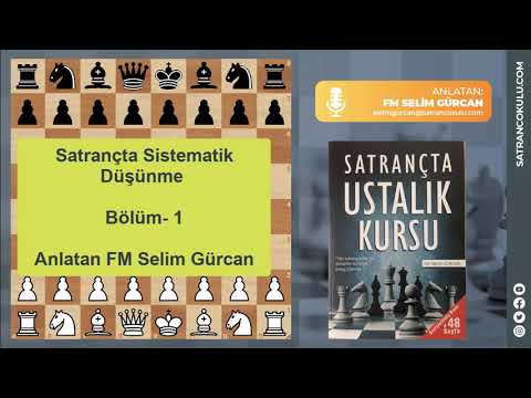 SATRANÇTA SİSTEMATİK DÜŞÜNME - 1 (ŞAT YÖNTEMİ)