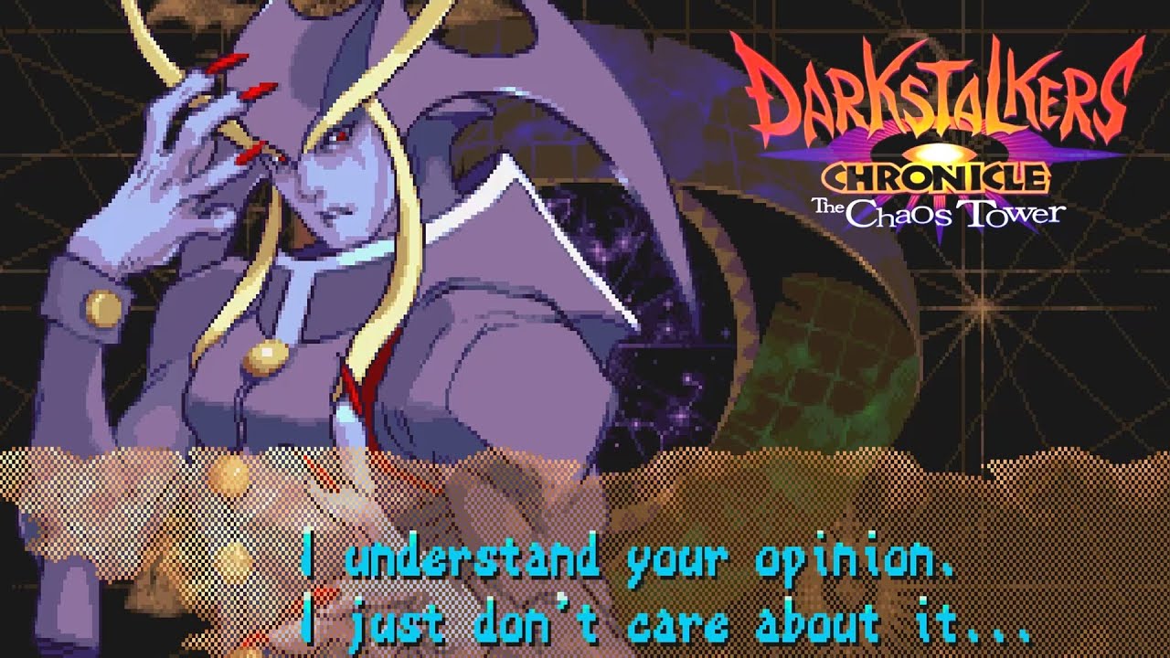 Darkstalkers Chronicle: The Chaos Tower - Jedah Arcade Mode - PSP