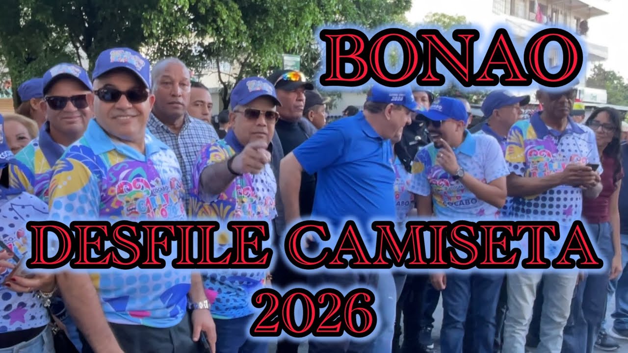 Recorrido Bonao Desfile De Camiseta Bonao 2026 #desfilecamisetabonao2026 #desfilecamiseta #carnaval