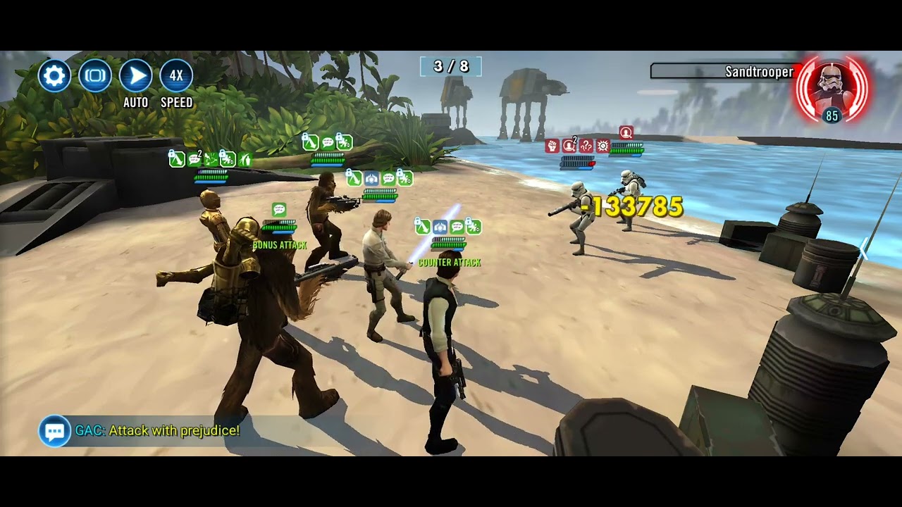 SWGOH Military Might Assault Battle Challenge Tier 3