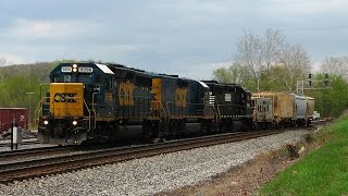 Into the Alleghenies, Part 1/3 - CSX in WV and MD, 23 apr