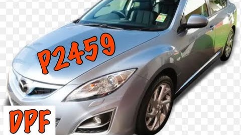 Mazda 6 flashing DPF (P2459)