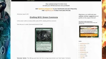 Drafting M15 Green Commons