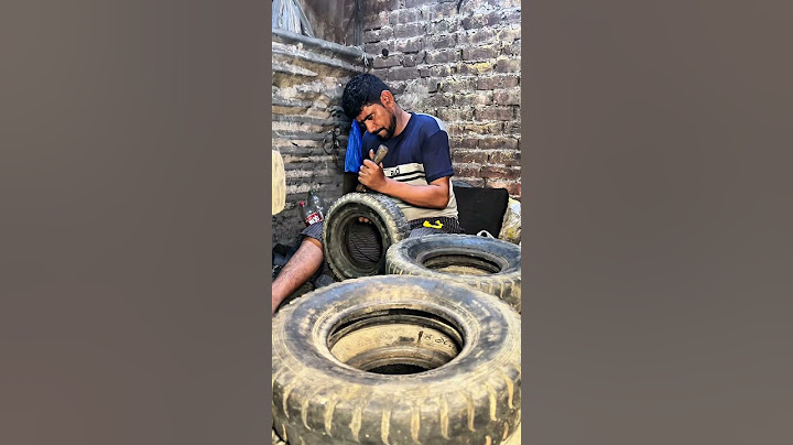 How Old Tyres Get a New Life | Tire Restoration Maker