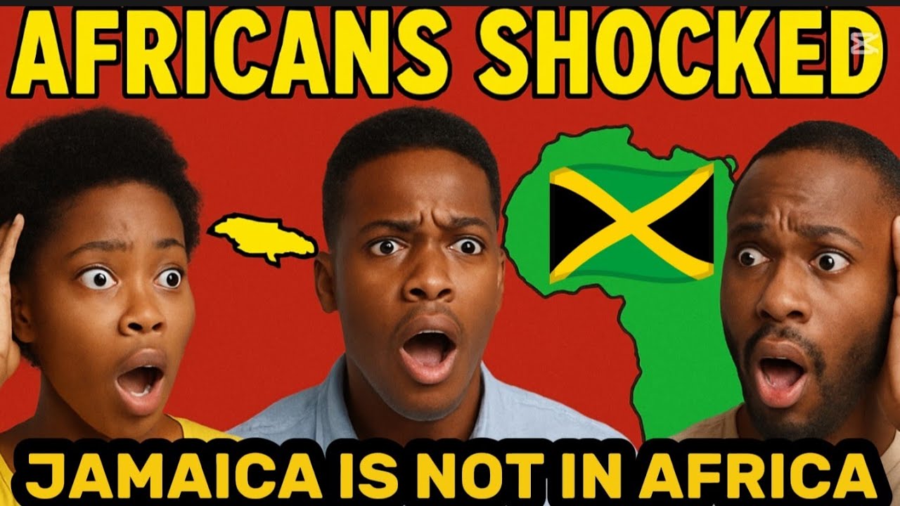 MUST SEE AFRICANS SHOCKED THAT JAMAICA IS NOT IN AFRICA - YouTube