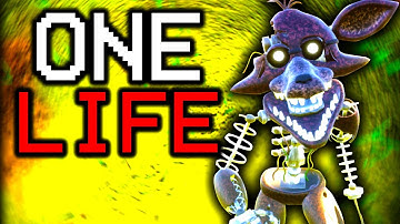 Can You Beat Ignited Foxy In Hello Neighbor With ONLY ONE LIFE (Nightmare Mode)