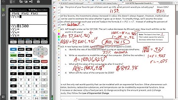 8.2A Exponential Growth & Decay