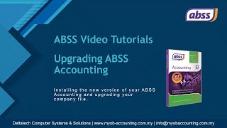 Upgrading ABSS Accounting