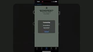 Echo link test