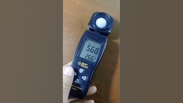 Test LUX meter : alat ukur intensitas cahaya