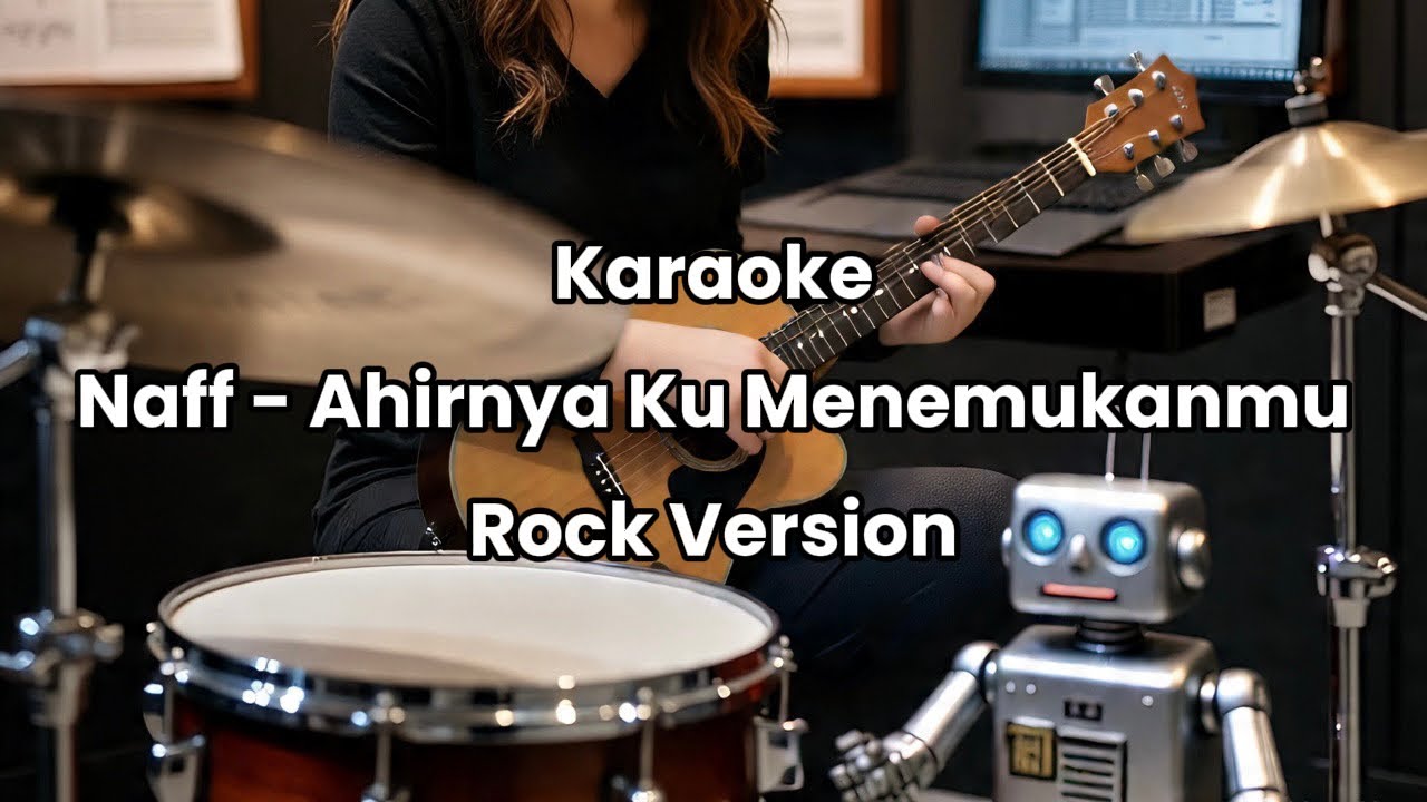 Naff - Ahirnya Ku Menemukanmu Karaoke Versi Rock