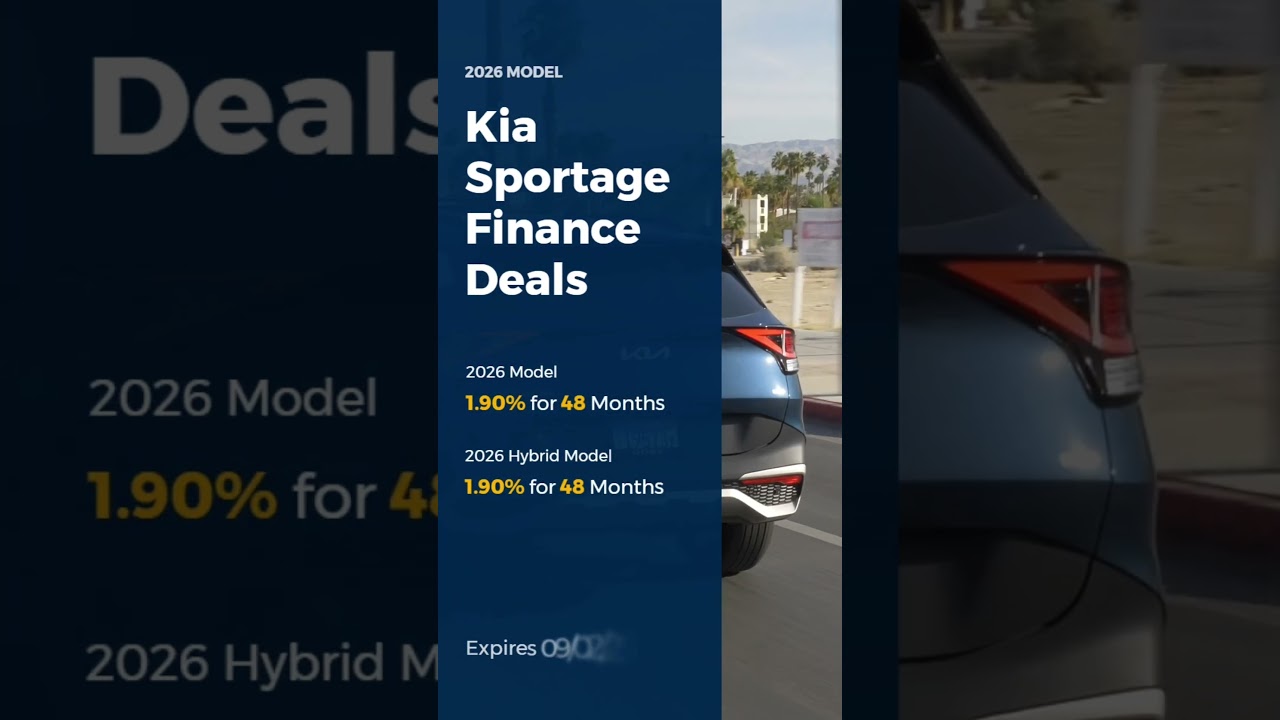 August 2025: Kia Sportage Car Deals [Cash, Finance, Lease]