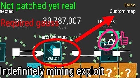 Indefinitely mining exploit (infinitode 2 1.9.0)