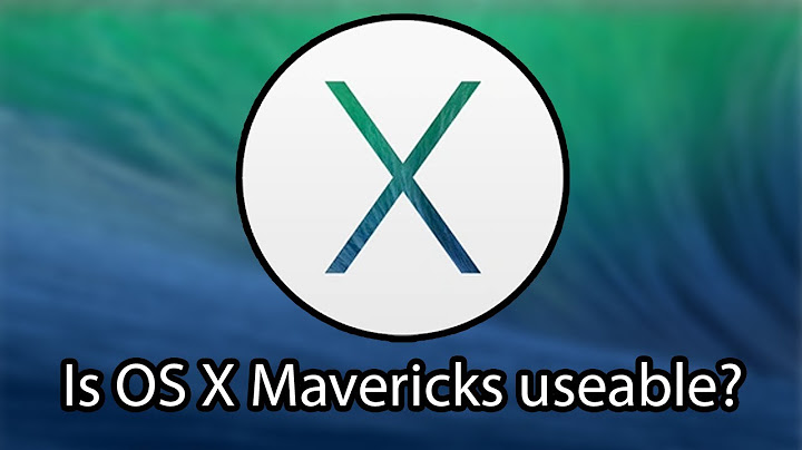 Mac os x mavericks đánh giá