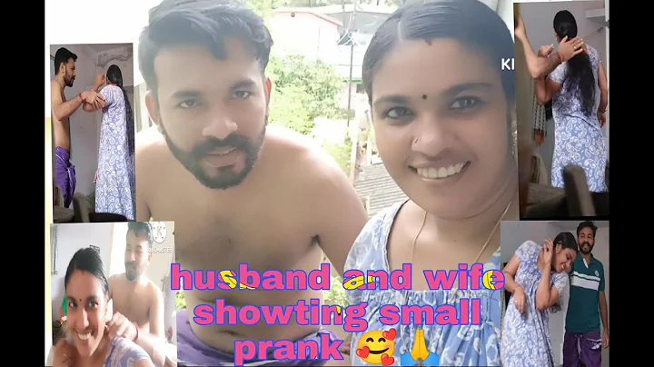 Wife shouting on husband small prank in Malayalam....