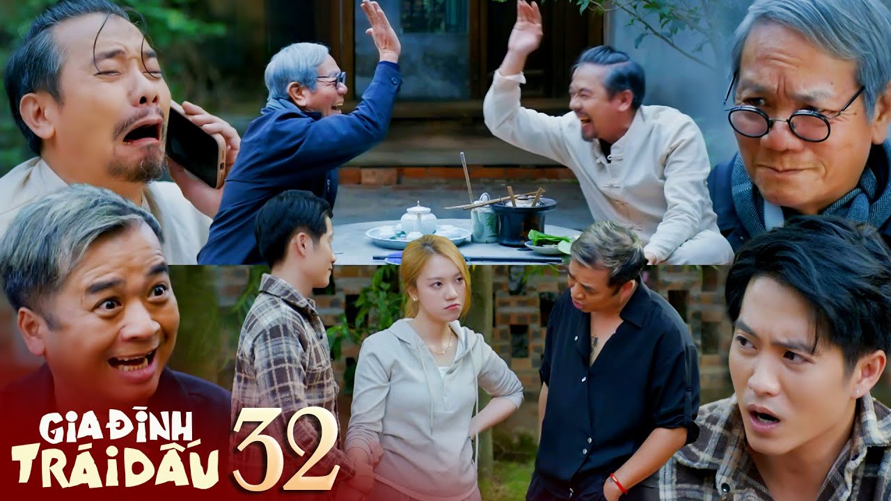 GIA ĐÌNH TRÁI DẤU - 32 | Bố Thăng bắt Vân về quê chồng ra mắt, ông nội Đức giả bệnh để gặp cháu dâu