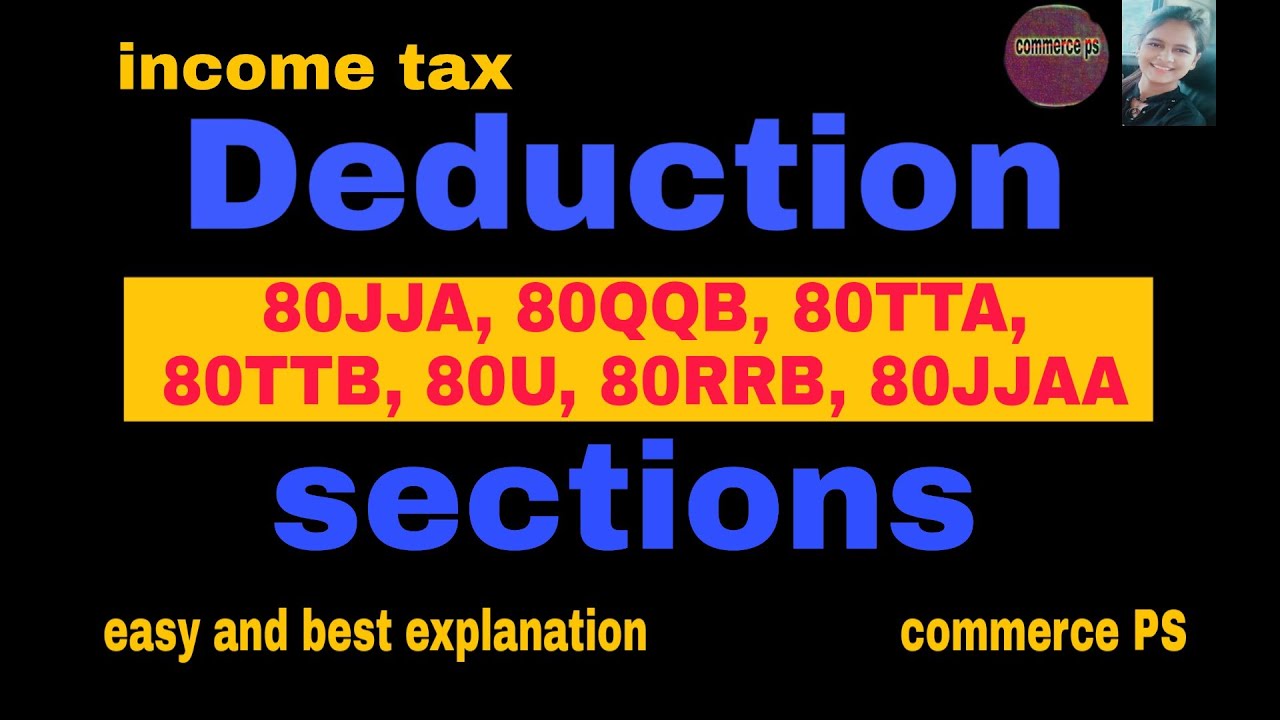 Tax Deduction 80c To 80u