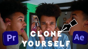 How To Clone Yourself! (Premiere Pro & After Effects)