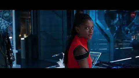 Black Panther 2018: Everett Ross meets Shuri [HD]