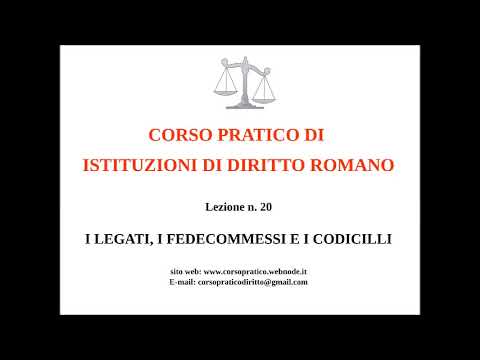 Video: Cosa sono i codicilli in un testamento?