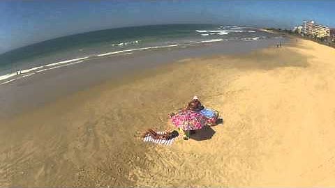 Hexacopter with GoPro Hero2 Stability Test