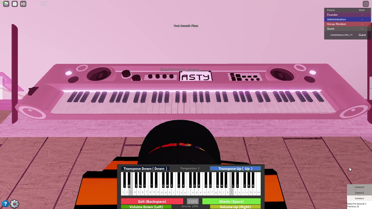 Shinunoga E-Wa (EASY Roblox/Virtual Piano Tutorial)