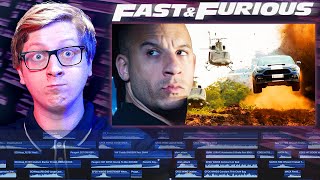 I Edited Fast &amp; Furious and Made It BETTER!?