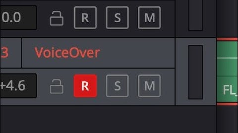 Davinci Resolve microphone doesn