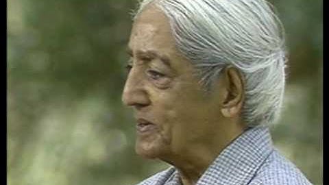 What are the barriers that prevent us from understanding? | J. Krishnamurti