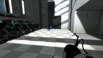 Portal 2 Custom map Deja vu 02 Least Portals (4)