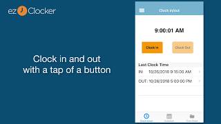 ezClocker: Employee Time Tracking App for iPhone screenshot 1