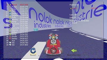 SuperTuxKart - Battery Jumpscare, 20 laps, expert, reverse