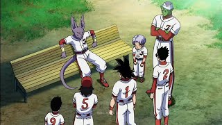 universe 6 and 7 play Baseball match in hindi dubbed #dragonball  #anime #dragonballsuper