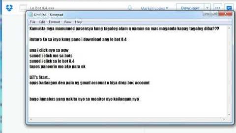 How to Download Le bot 8.4 tutorial 2016
