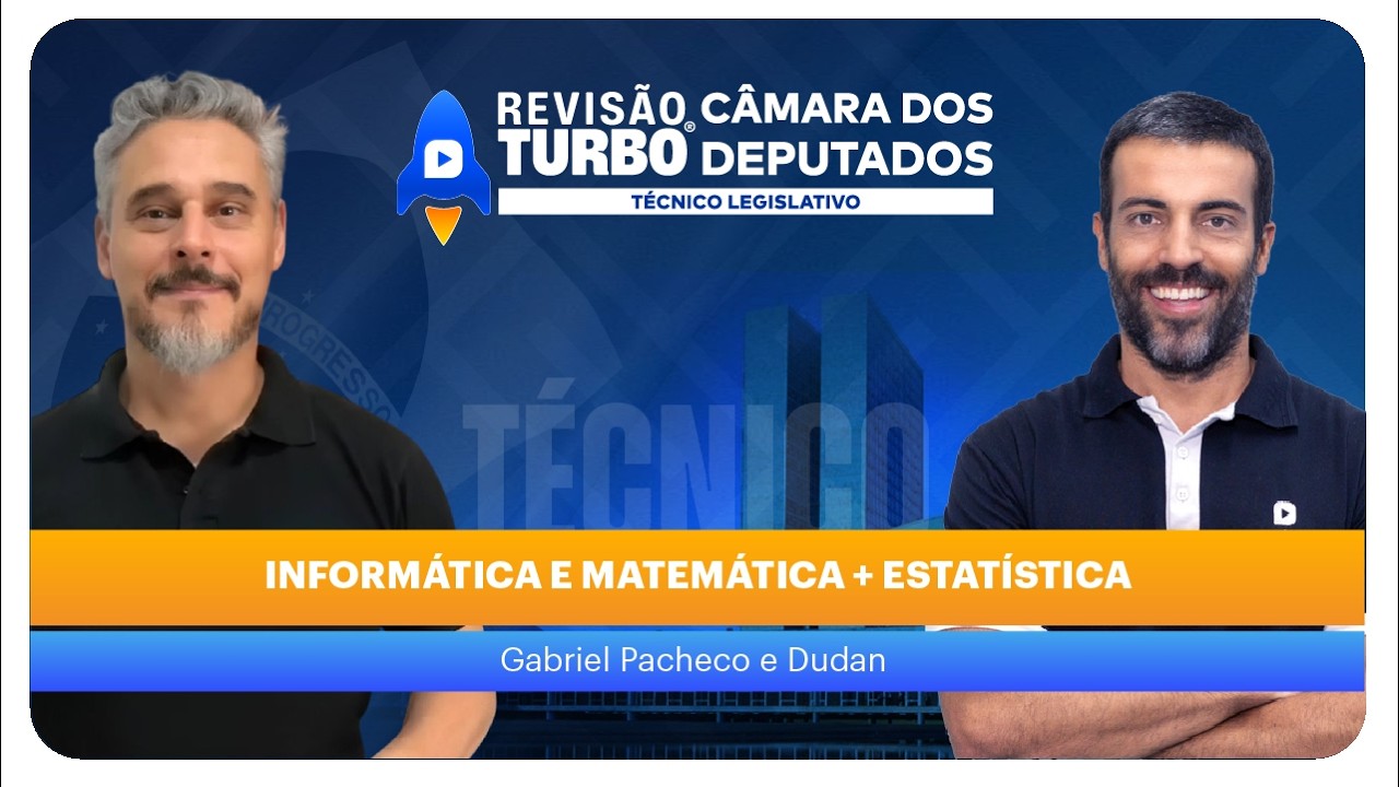 Revisão Turbo CD Técnico Legislativo: Informática e Matemática+Estatística