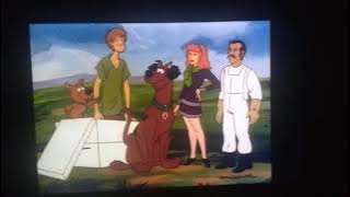 Giant Bees unmasked Scooby Doo and scrappy Doo.