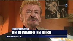 Les hommages du Nord Pas-de-Calais à Johnny Hallyday dans le JT Soir du 06/12/2017