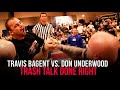 Travis Bagent Vs. Don Underwood | Armwrestling trash talk done right (2011)