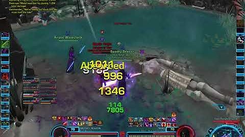 SWTOR 5.10 Hatred Assassin PvP Yavin Win 5.7K DPS