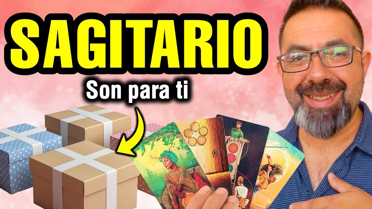 Sagitario ♐️ 4 REGALOS del CIELO. El CIELO te hace FLORECER 🔮 TAROT ...