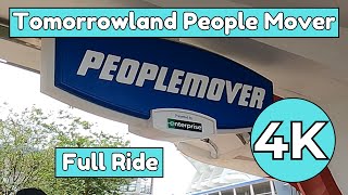 Tomorrowland People Mover Full Ride POV at Magic Kingdom - Walt Disney World 2024