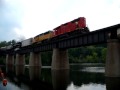 NKP #765 on the Ann Arbor Railroad Huron River Bridge