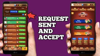 How to send friend request and accept friend in carrom pool screenshot 3