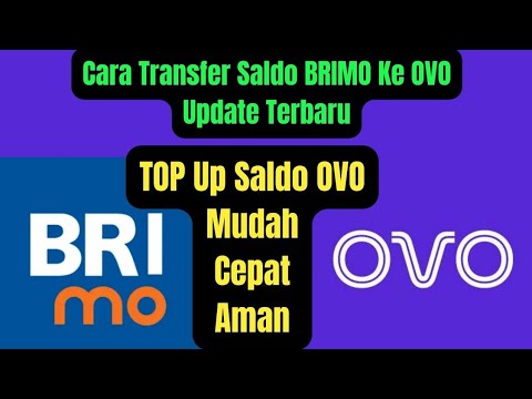 Cara Top Up Saldo OVO Lewat BRIMO || Transfer Saldo BRI Ke OVO Update Terbaru, Mudah, cepat Dan Aman