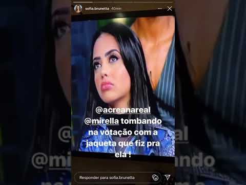 Moda acreana: MC Mirella usa jaqueta em ‘A Fazenda’ customizada pela acreana Sofia Brunetta