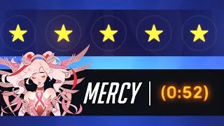 Mercy RECRUIT Hero Mastery Speedrun - 52 SECONDS PERFECT SCORE
