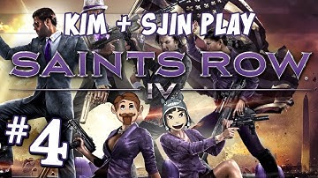 Kim & Sjin Play Saints Row IV! - #4 - Cat and Mouse