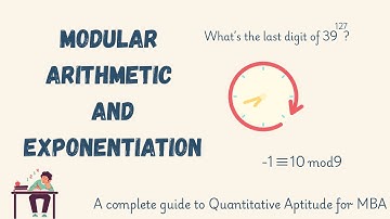 Modular Arithmetic & Modular Exponentiation | CAT Quantitative Aptitude Shortcuts & Tricks