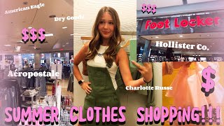 Summer Clothes Shopping! | Hollister, Aéropostale, Charlotte Russe, American Eagle And More!